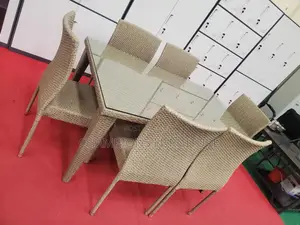 7-Piece Rattan Outdoor/Hotel Set