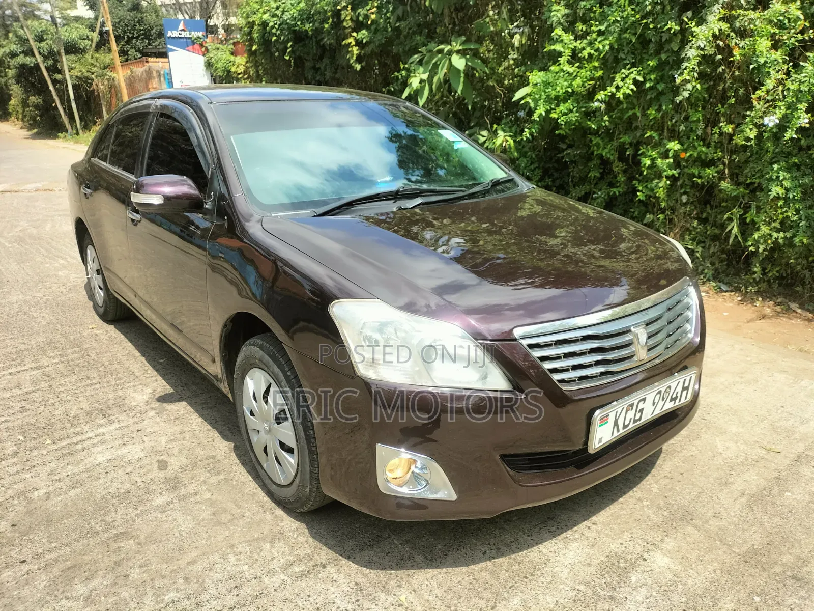 Toyota Premio 2009 Burgundy