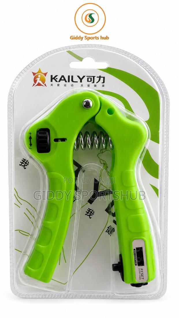Adjustable Hand Grip Strengthener With Digital Counter