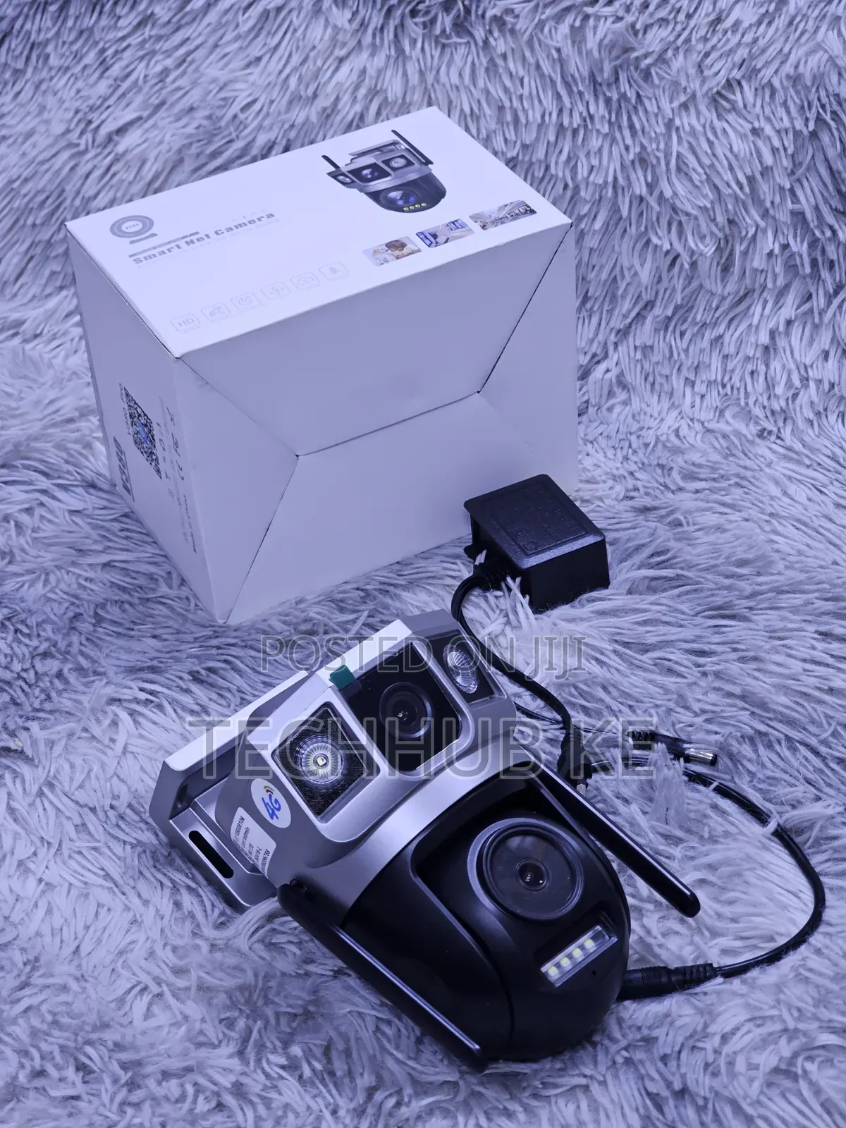 Dual Lens PTZ Camera Outdoor Wireless CCTV Camera With Human Detection