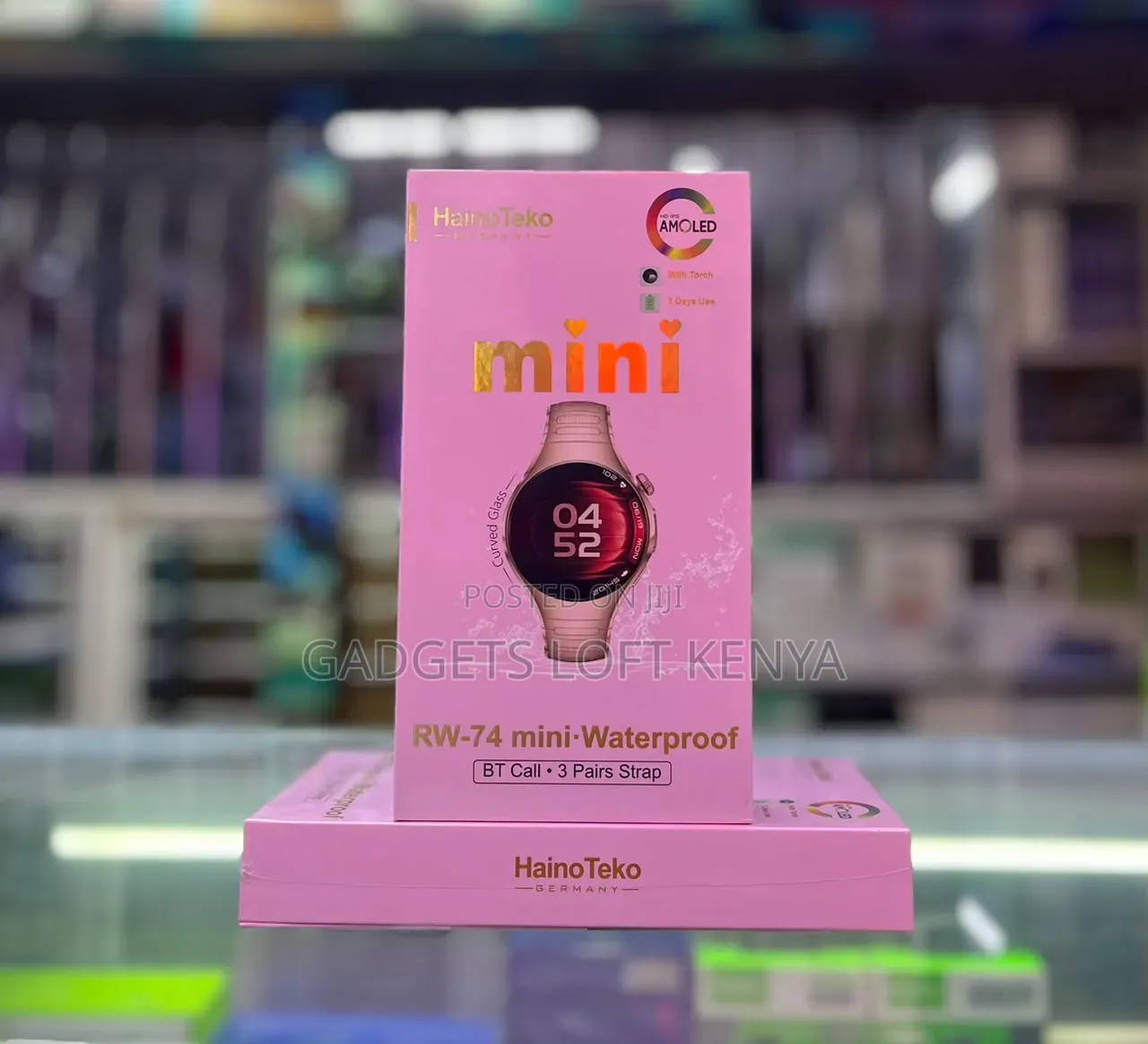 Hainoteko RW-74 Mini Smartwatch Set for Ladies