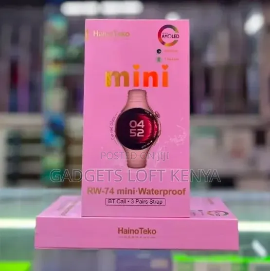 Hainoteko RW-74 Mini Smartwatch Set for Ladies