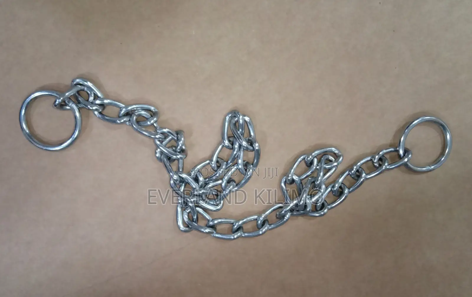 Metal Choke Chain Dog Collar