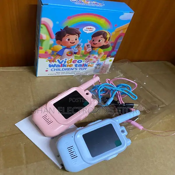 Walkie-Talkie -Kc05 Blue Pink Comfortable Clear Sound Quality