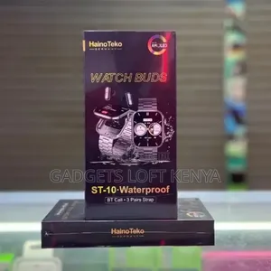 Hainoteko ST-10 Smartwatch With Buds