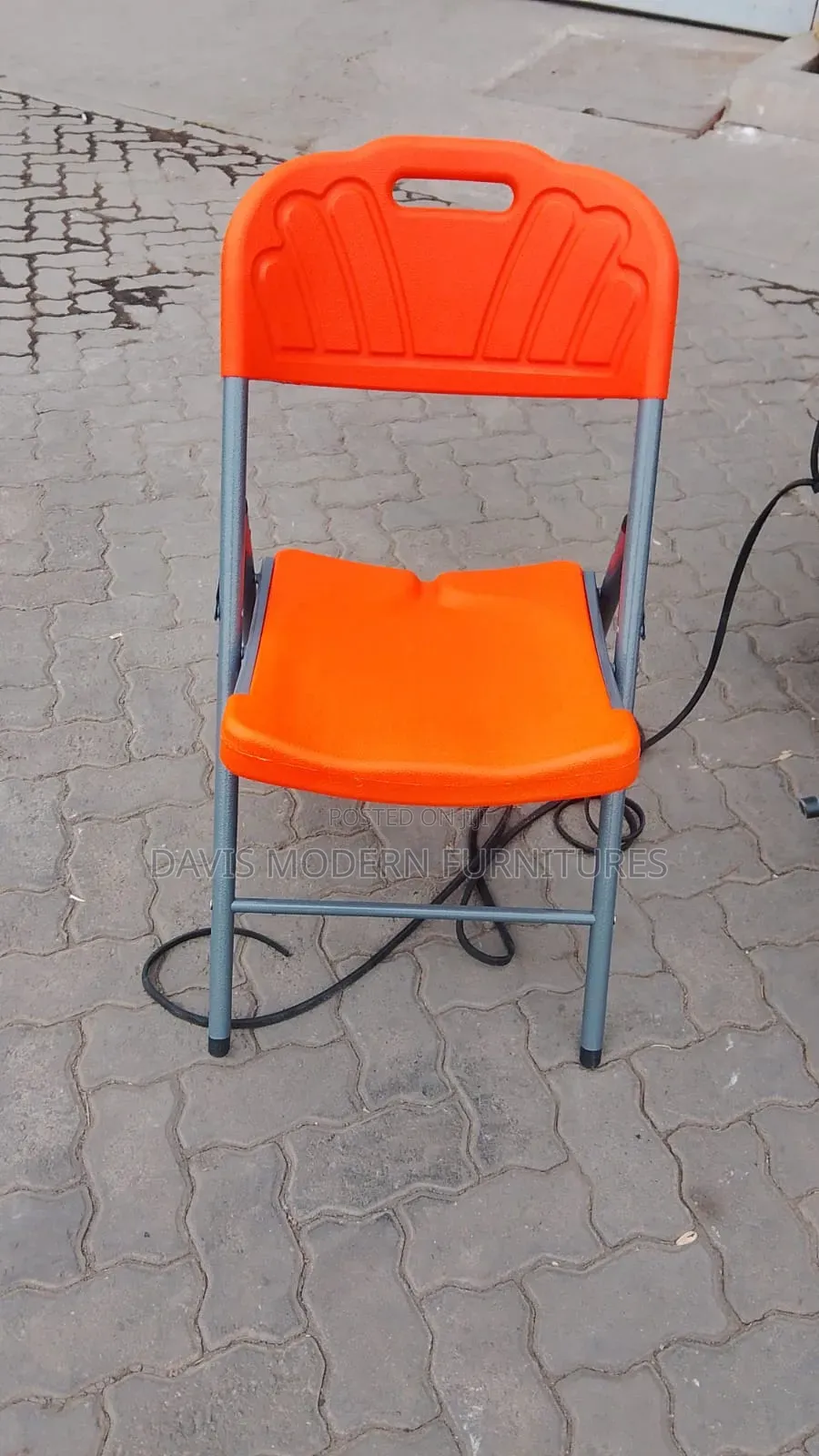 Orange Folding Chairs