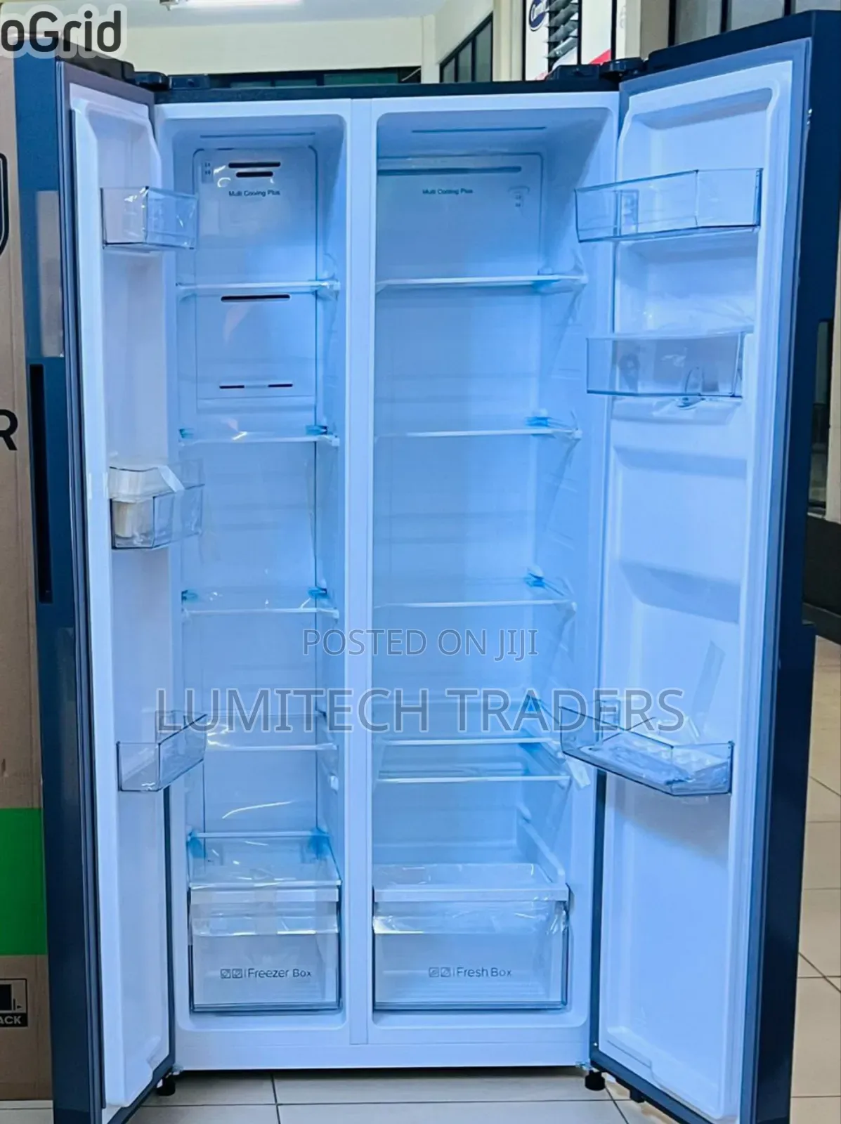 Syinix 460Ltrs Side by Side Refrigerator With Water Dispenser