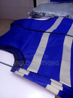 Blue Reflector Jackets Available in Wholesale and Single Orders