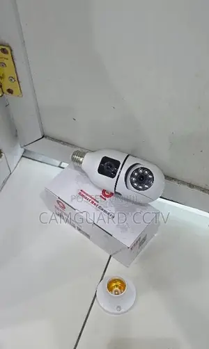 V380 Pro 360° PTZ Bulb Camera Dual Lens Night Vision