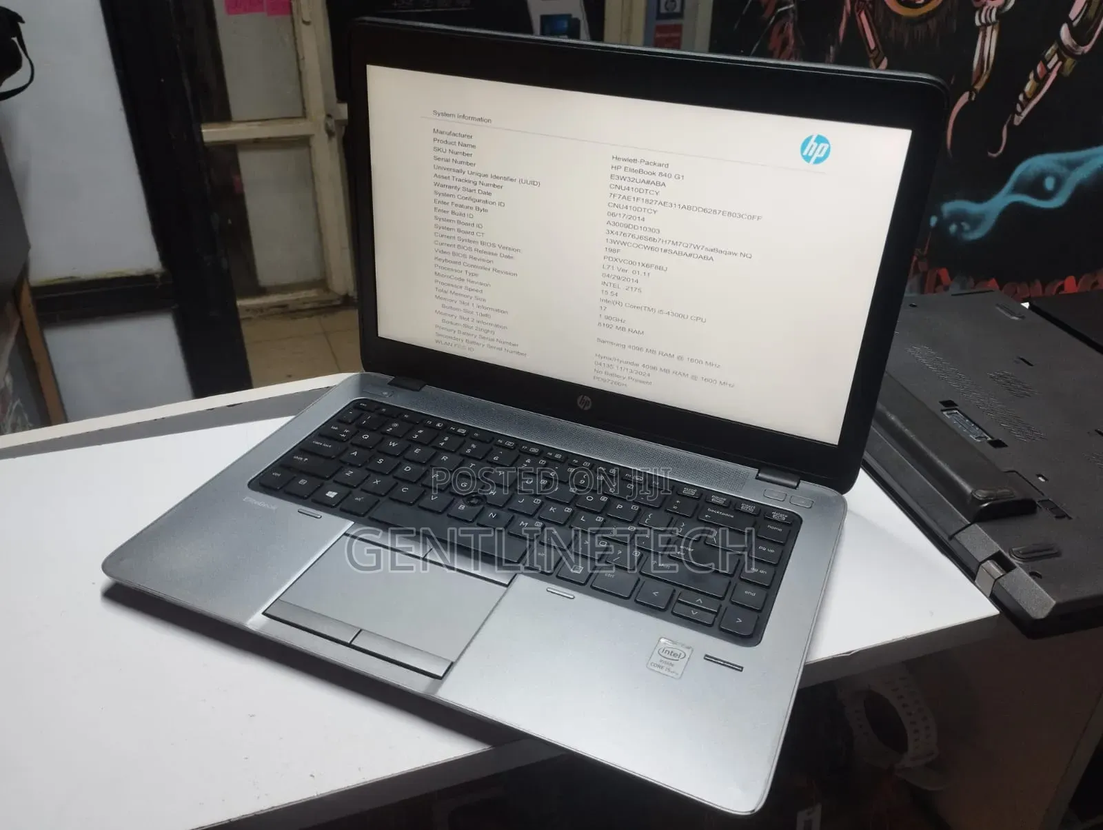 Laptop HP EliteBook 840 G1 8GB Intel Core i5 HDD 500GB