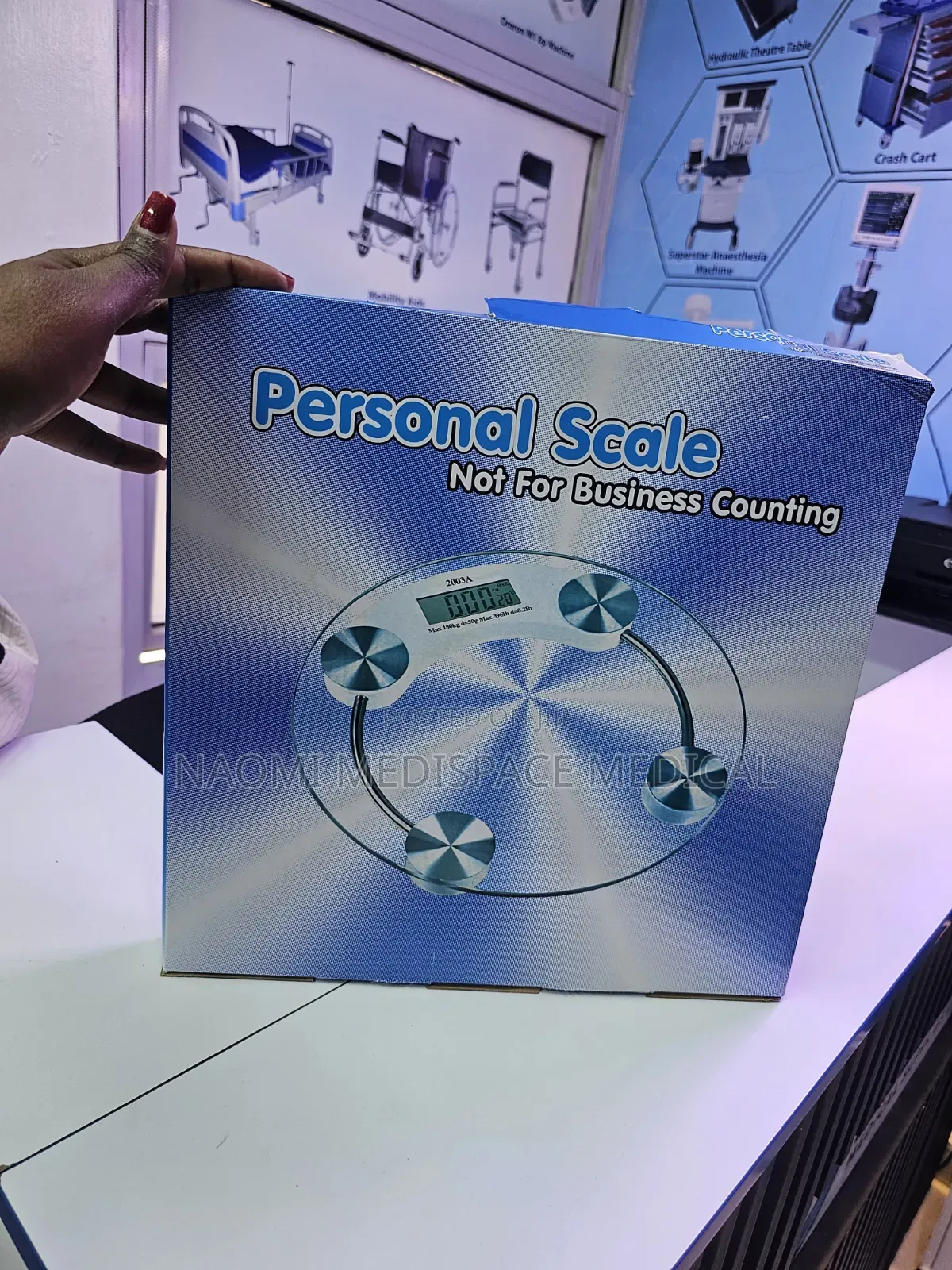 Digital Glass Bathroom Weighing Scale