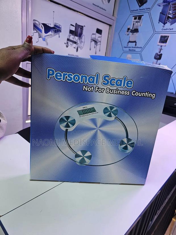 Digital Glass Bathroom Weighing Scale - main view