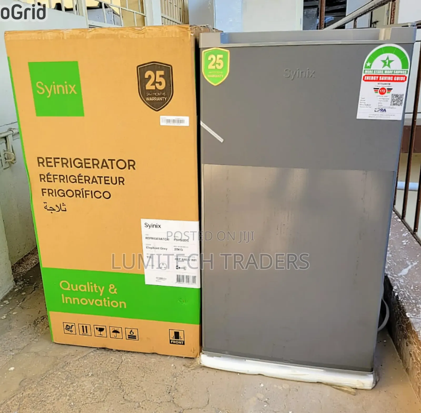 90 Litres Syinix Single Door Refrigerator