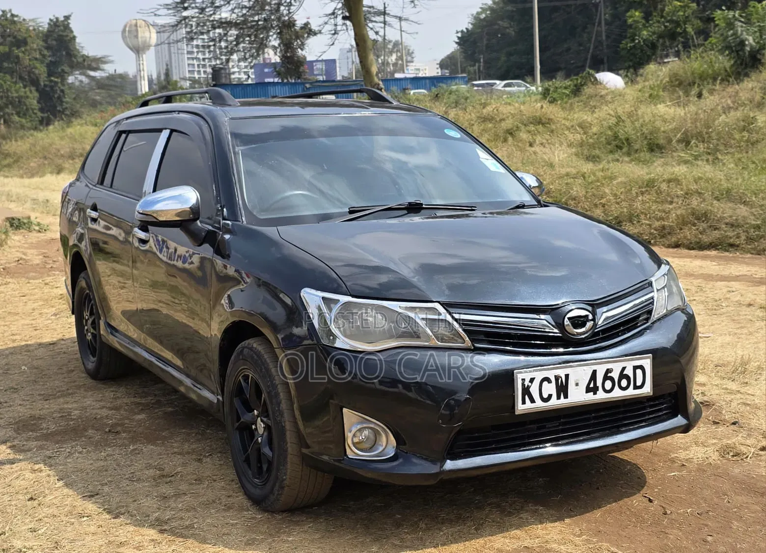 Toyota Corolla Fielder 2012 Black