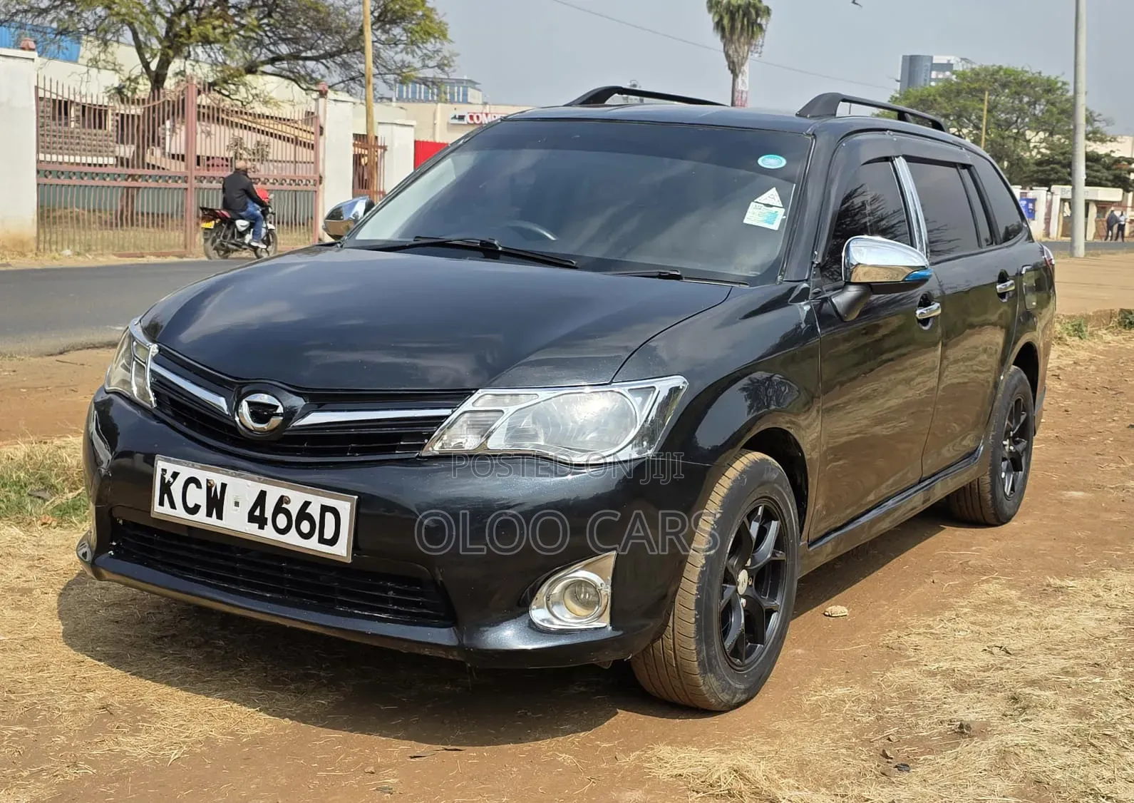 Toyota Corolla Fielder 2012 Black