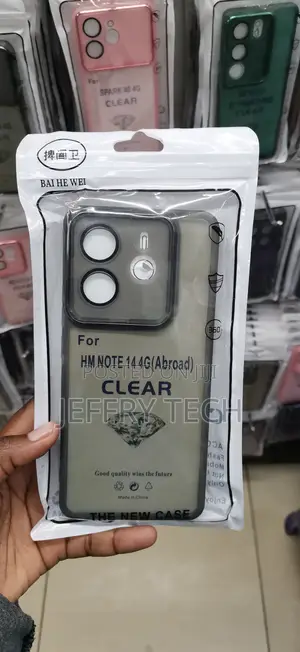 Redmi Note 14 4G TPU a Translucent Matte/Smoke-Tint Finish CASE