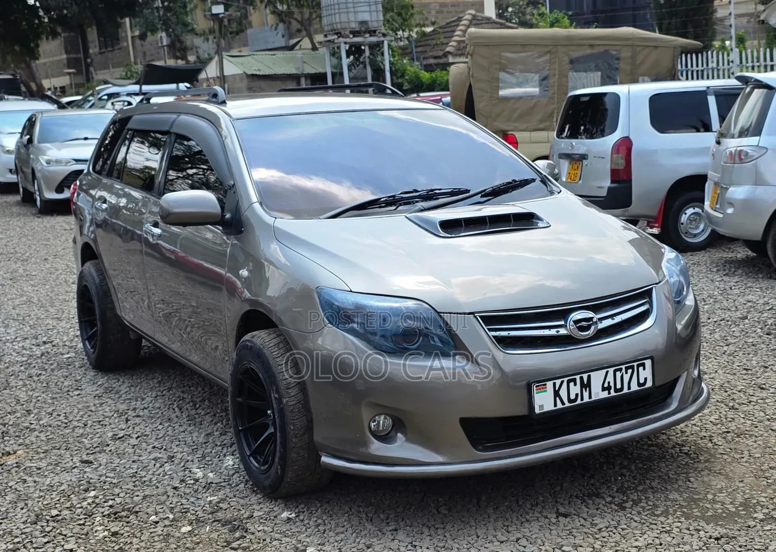 Toyota Corolla Fielder 2010 Gray