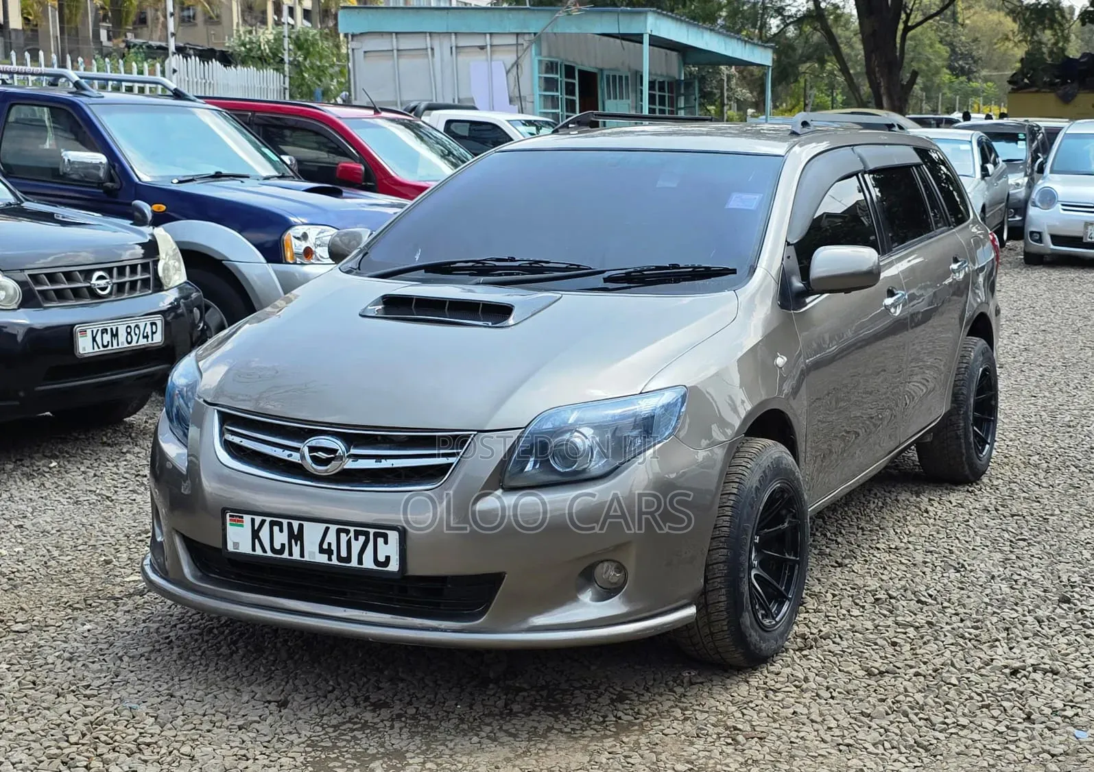 Toyota Corolla Fielder 2010 Gray
