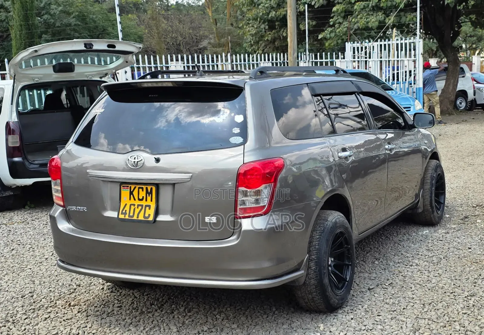 Toyota Corolla Fielder 2010 Gray
