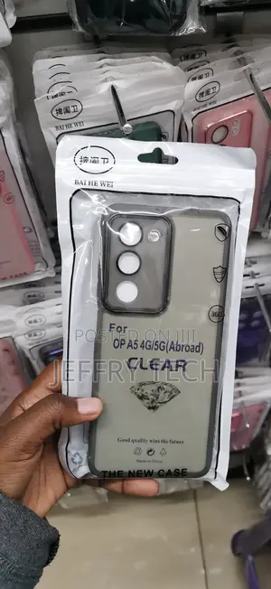 Oppo A5 4g/5g High-Transparency Back COVER