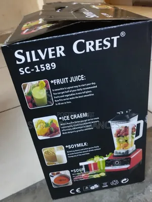 SilverCrest 4500W 2-in-1 Blender With Grinder 2L Multi-Purpose