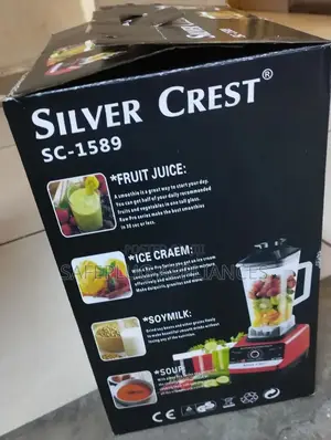 SilverCrest 4500W 2-in-1 Blender With Grinder 2L Multi-Purpose