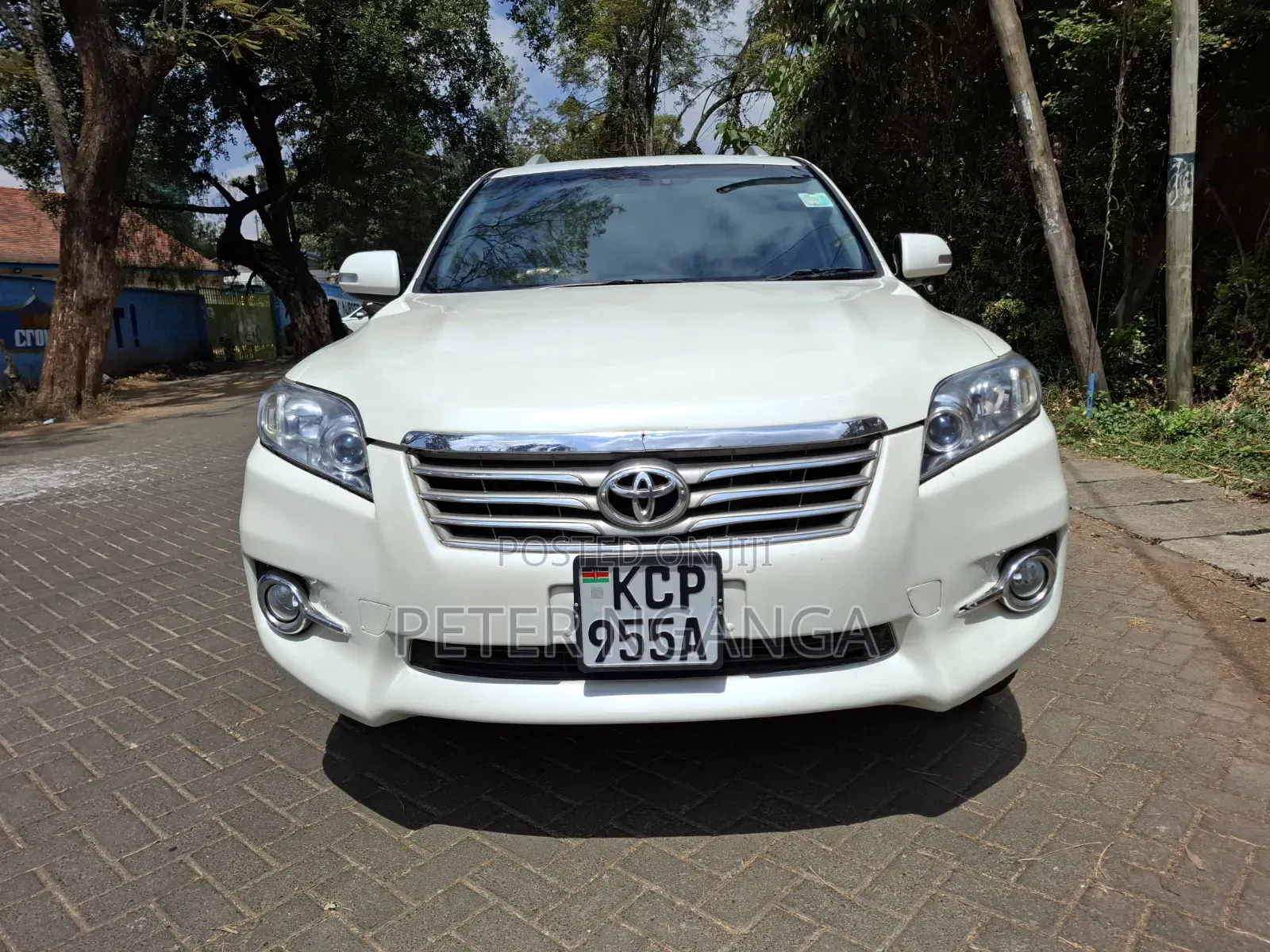 Toyota Vanguard 2010 White