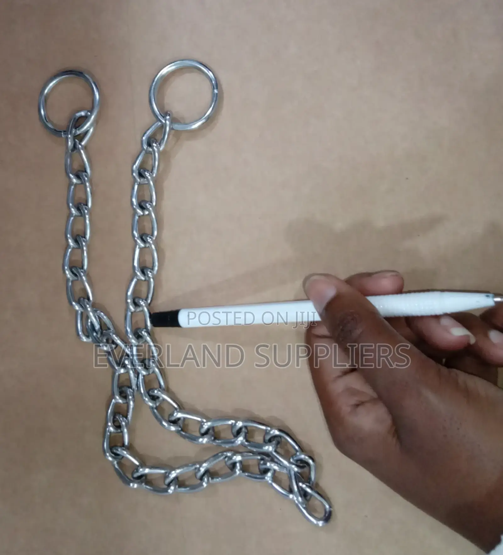 Choke Chain Dog Collar for Small Dogs