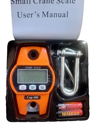Digital 300kg Crane Scale Cap-300 Heavy Duty Portable Hanging Weight