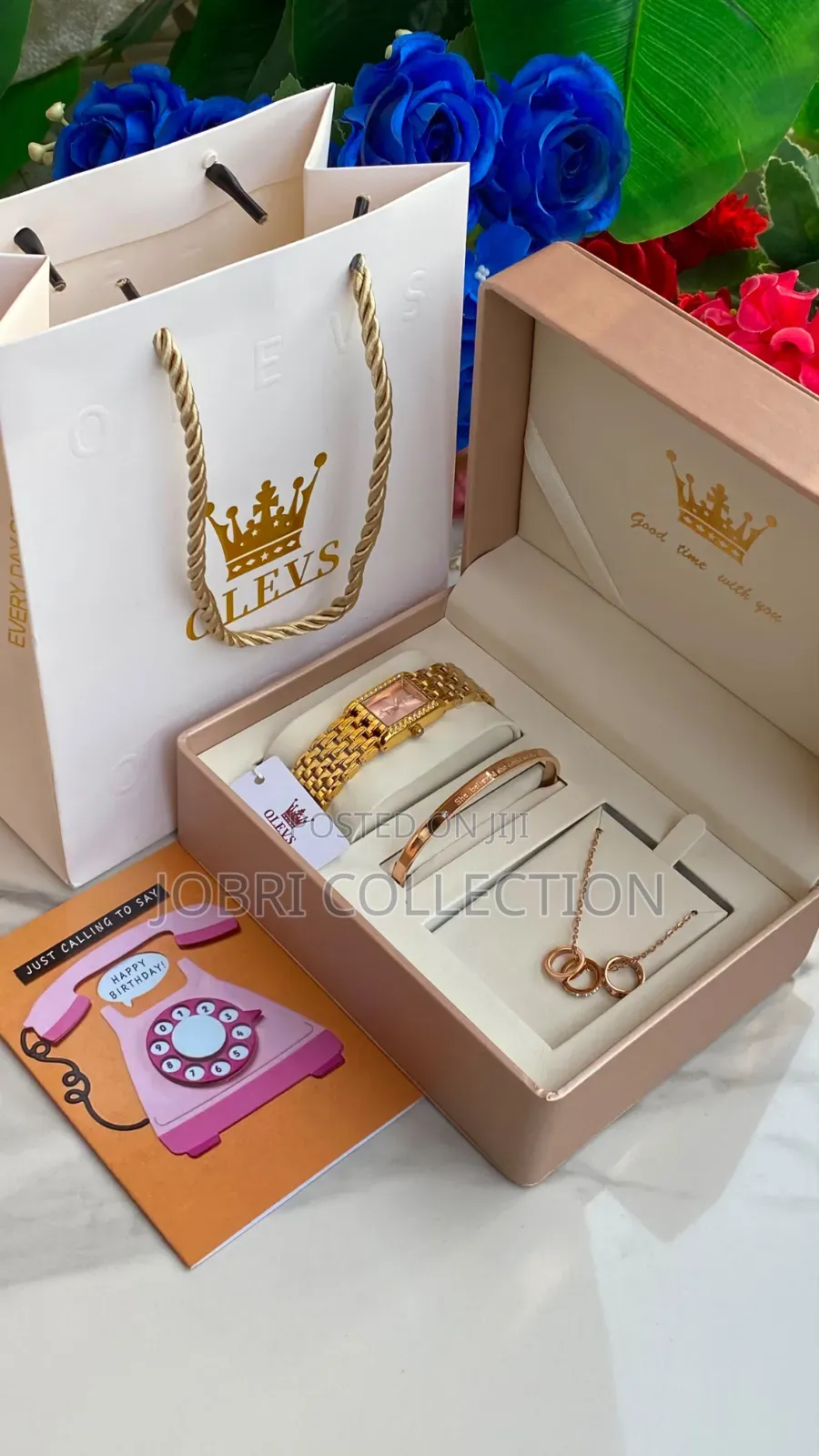 Ladies Olevs Stainless Gift Set