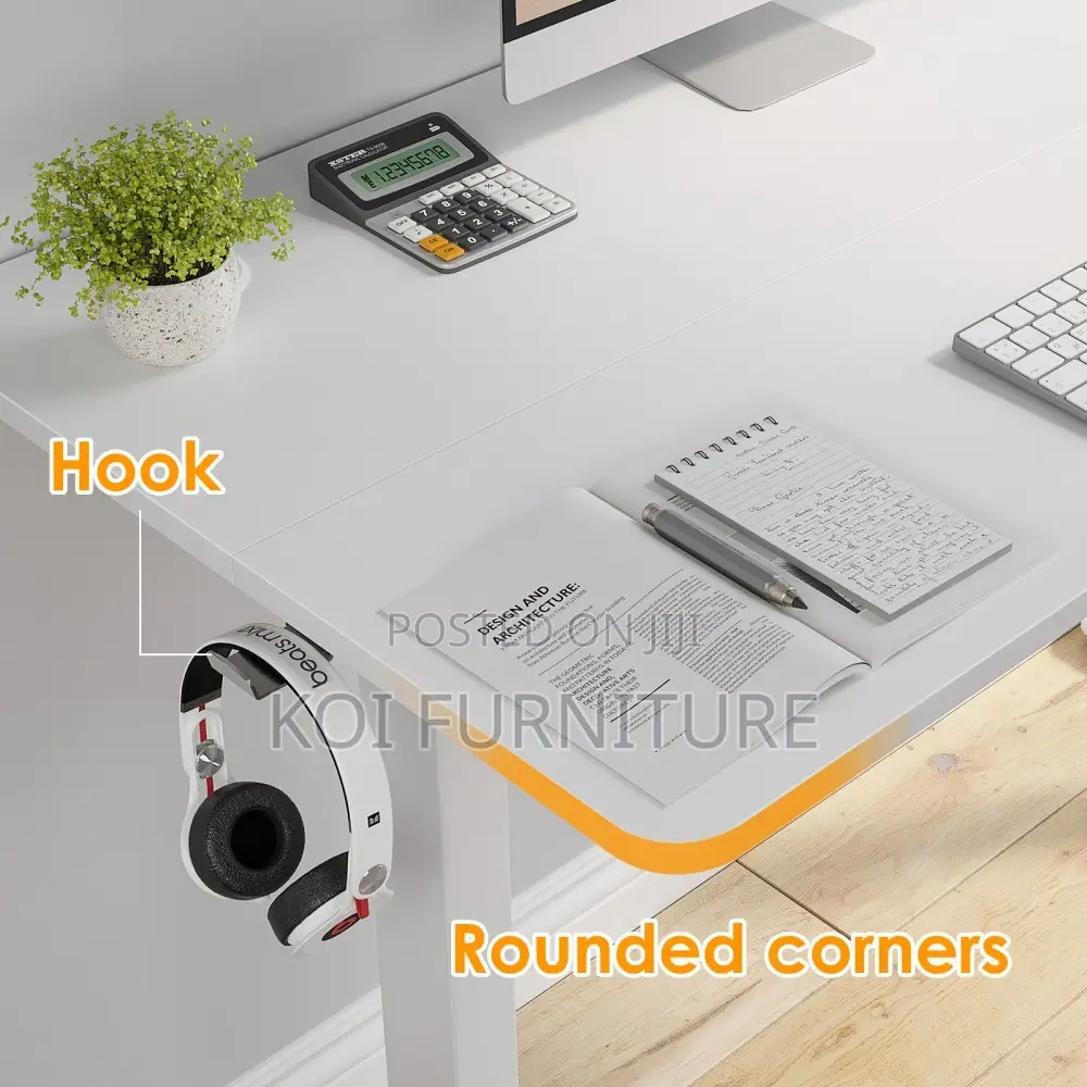 Office Desk; 1.2 Meters Adjustable Ergonomical Height Standing Desk