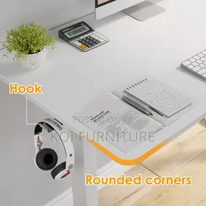 Office Desk; 1.2 Meters Adjustable Ergonomical Height Standing Desk