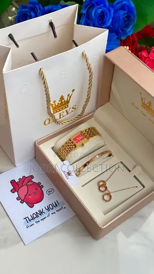Olevs Watch Ladies Gift Set for Girlfriend's Day