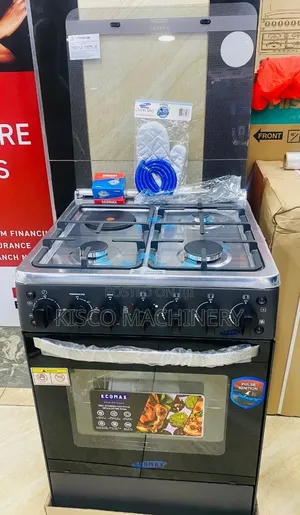 ECOMAX 3+1 Hybrid Cooker 60x60cm With Flame Failure Device/Cooker