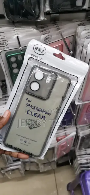 Oppo A5X 5G Clear TPU and Acrylic Smartphone Case