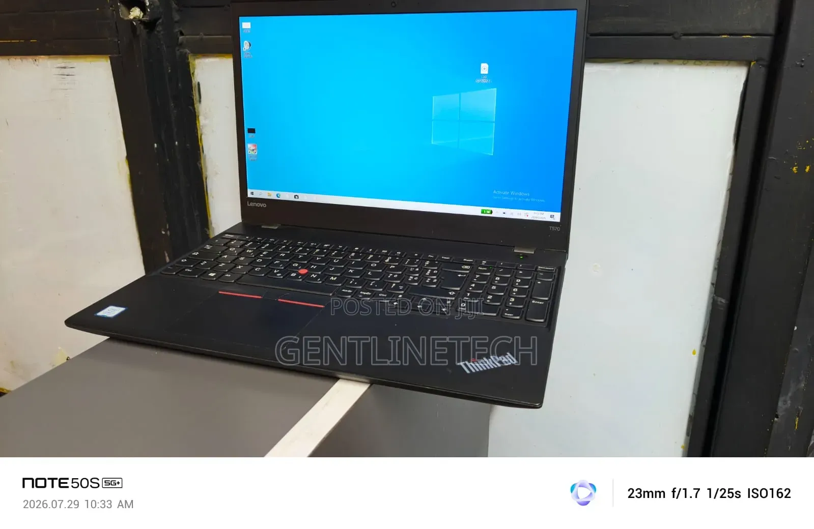 Laptop Lenovo ThinkPad T570 8GB Intel Core i7 SSD 256GB