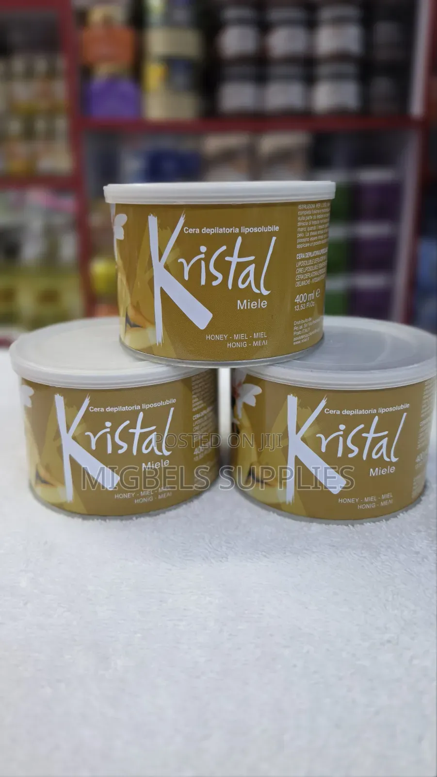 Kristal Wax Gel ( Depilatory Wax) 400ml