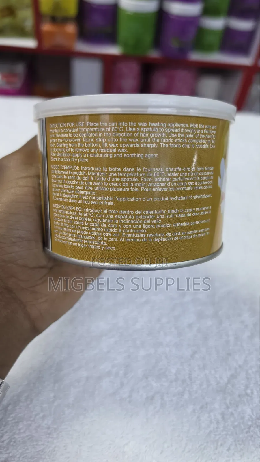 Kristal Wax Gel ( Depilatory Wax) 400ml
