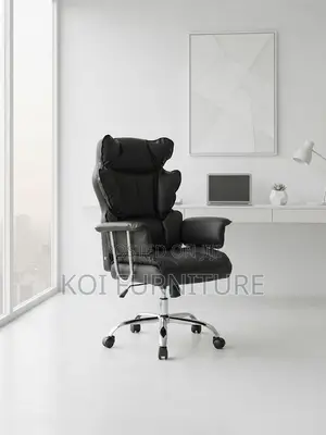 Office Chairs; Executive High Back Leather Seat With Butterly Backrest