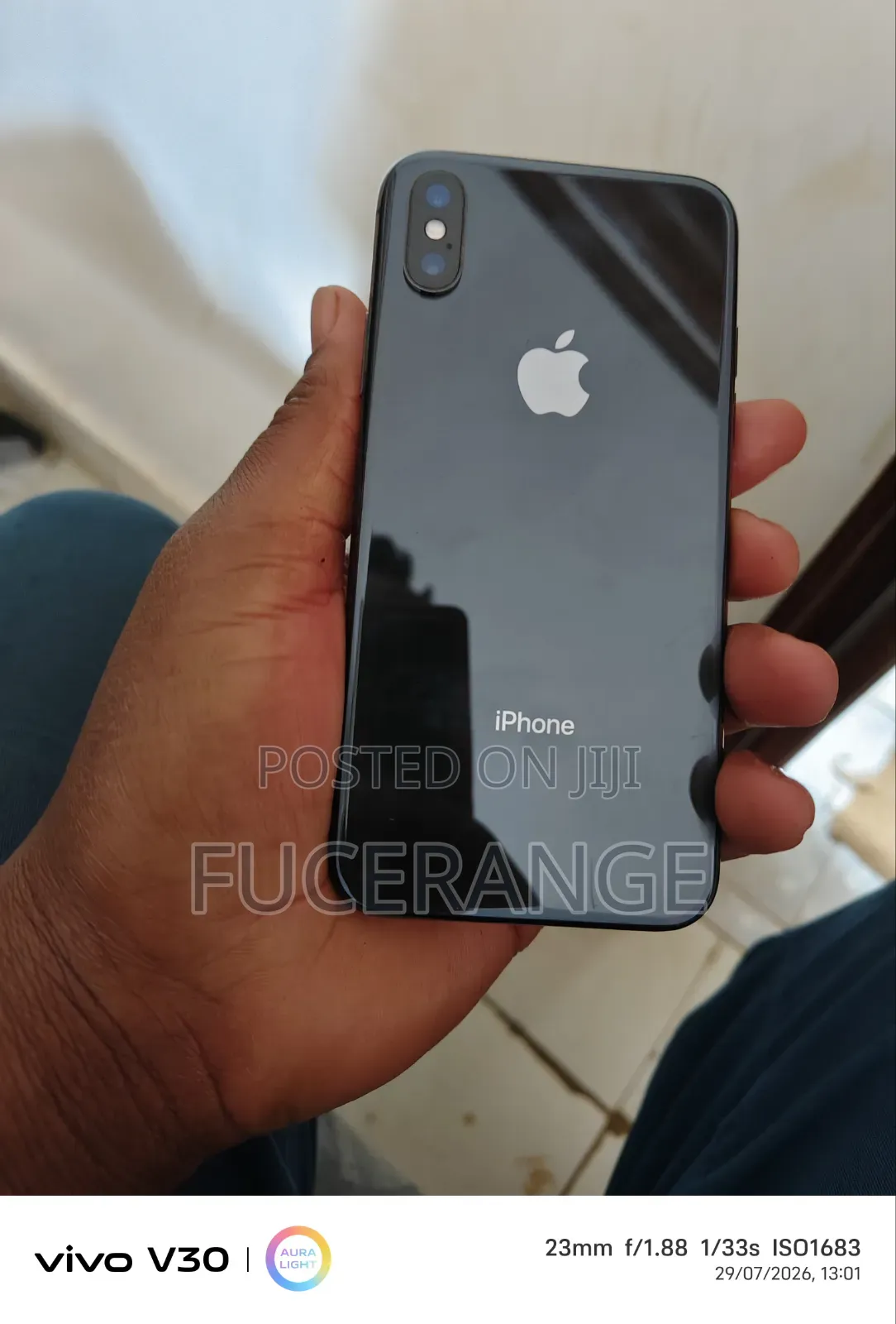 New Apple iPhone X 256 GB Black