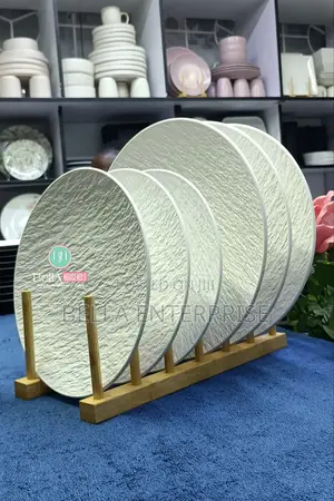 Rock Stone Texture Ceramic Tableware Steak Plate