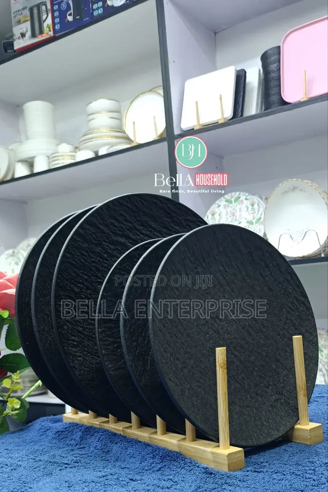 Rock Stone Texture Ceramic Tableware Steak Plate