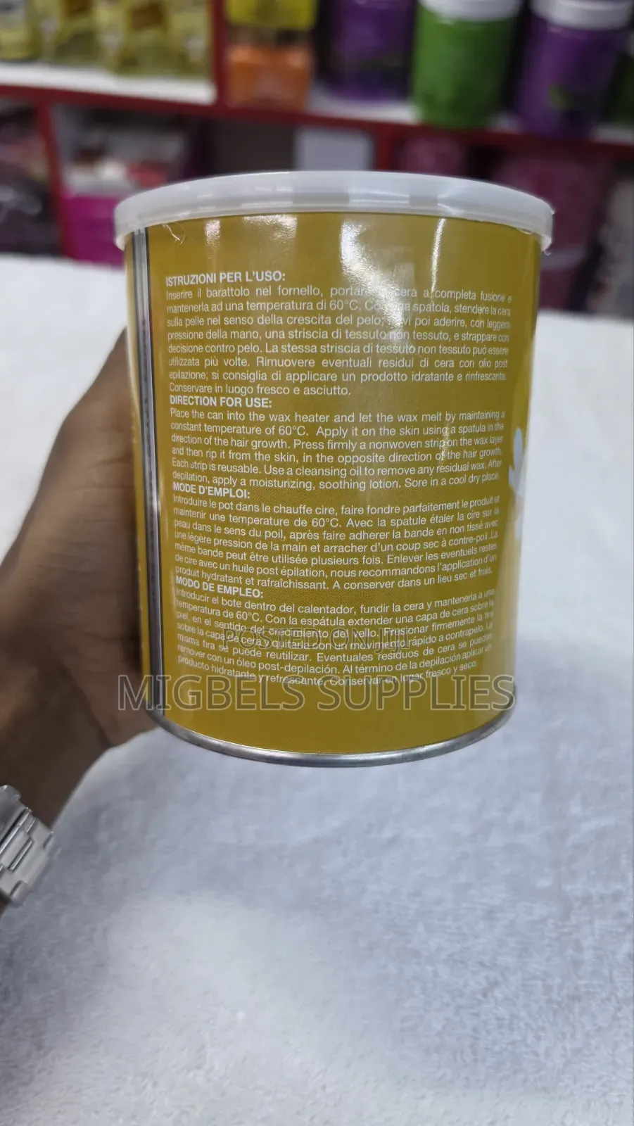 Kristal Wax Gel 800ml
