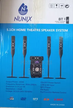 5.1ch Home Theatre Speaker System
