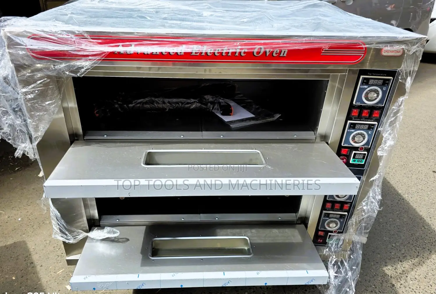 2 Deck 4 Trays Three Phase Advanced Commercial Electric Oven
