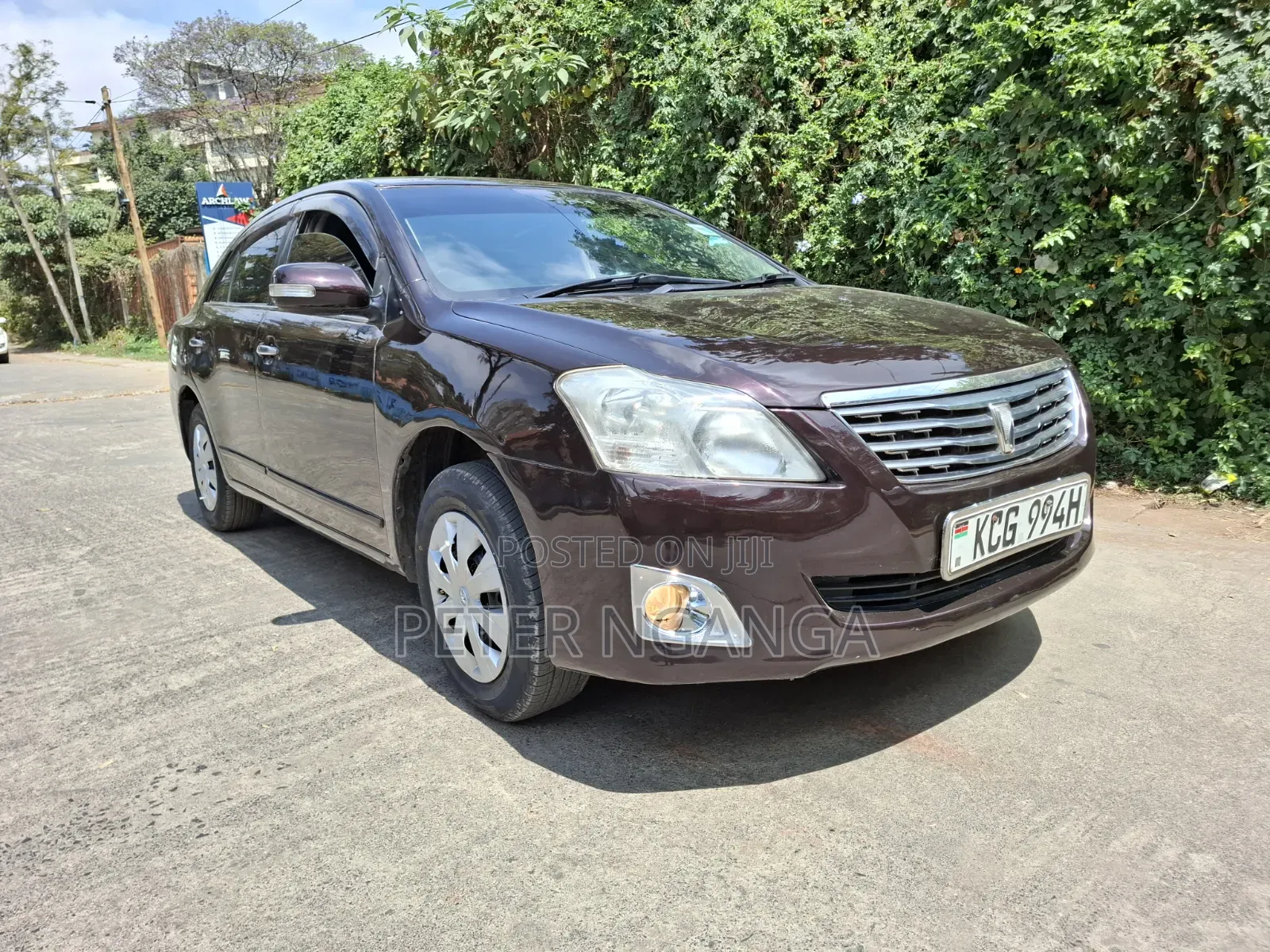 Toyota Premio 2009 Maroon