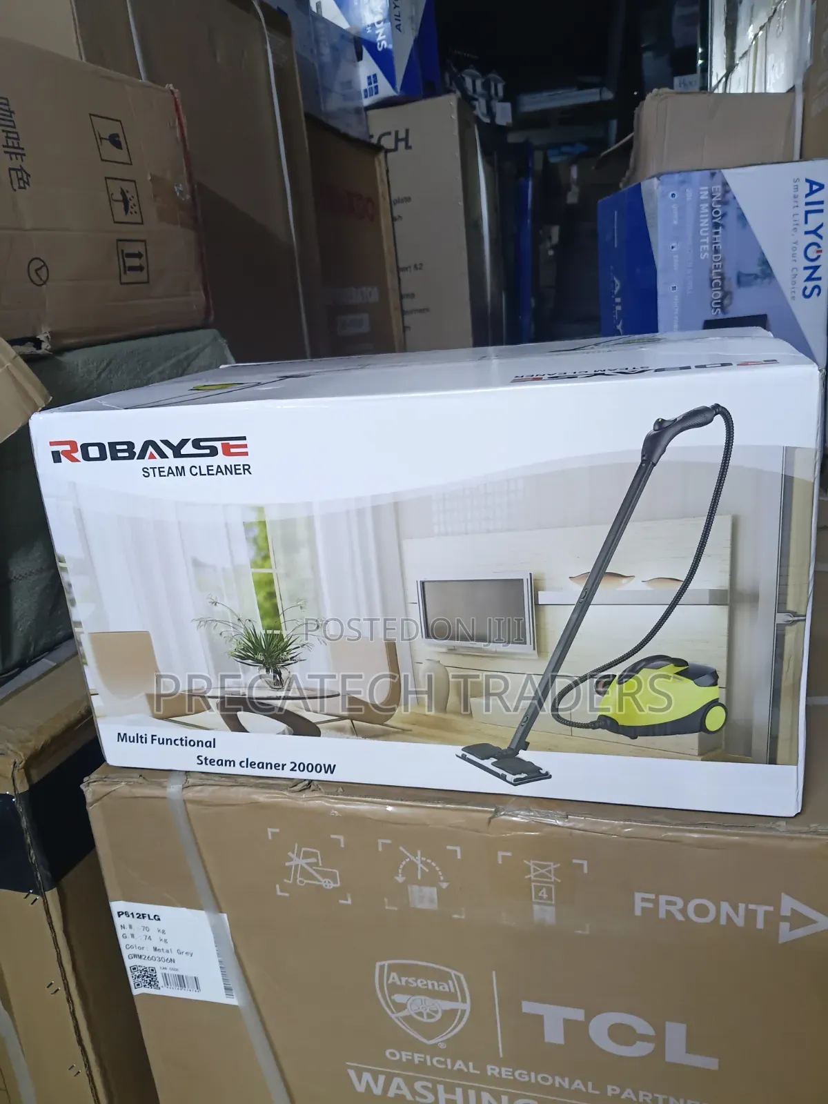 Robayse Steam Cleaner 2000W for Home Cleaning
