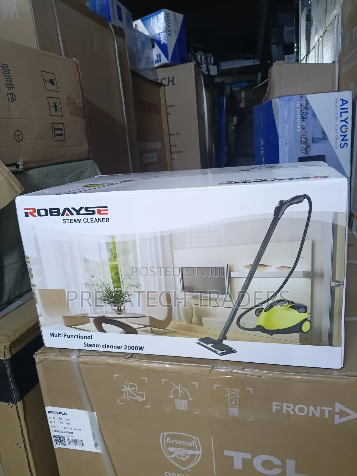 Robayse Steam Cleaner 2000W for Home Cleaning