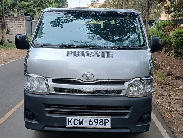 Toyota HiAce 2012 Silver - main view