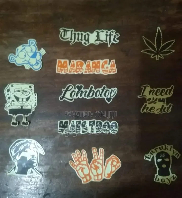 Glow in the Dark Vinyl Decal Stickers